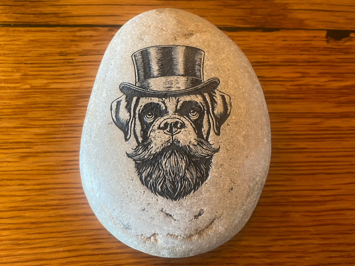 Big Dog Beard Stone, GOOD BOY Logo Stone