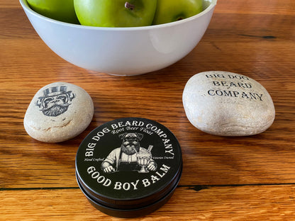 Root Beer Float GOOD BOY Beard Balm by Big Dog Beard Company, Top Front View