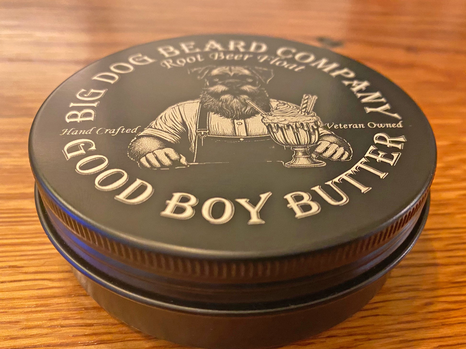 Root Beer Float GOOD BOY Beard Butter by Big Dog Beard Company Front View