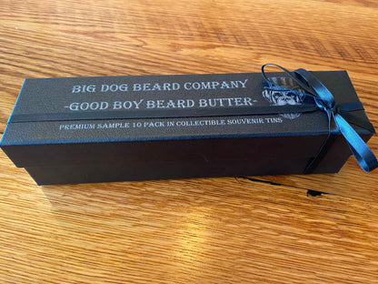 GOOD BOY Beard Butter 10 pack Premium Sample kit by Big Dog Beard Company.